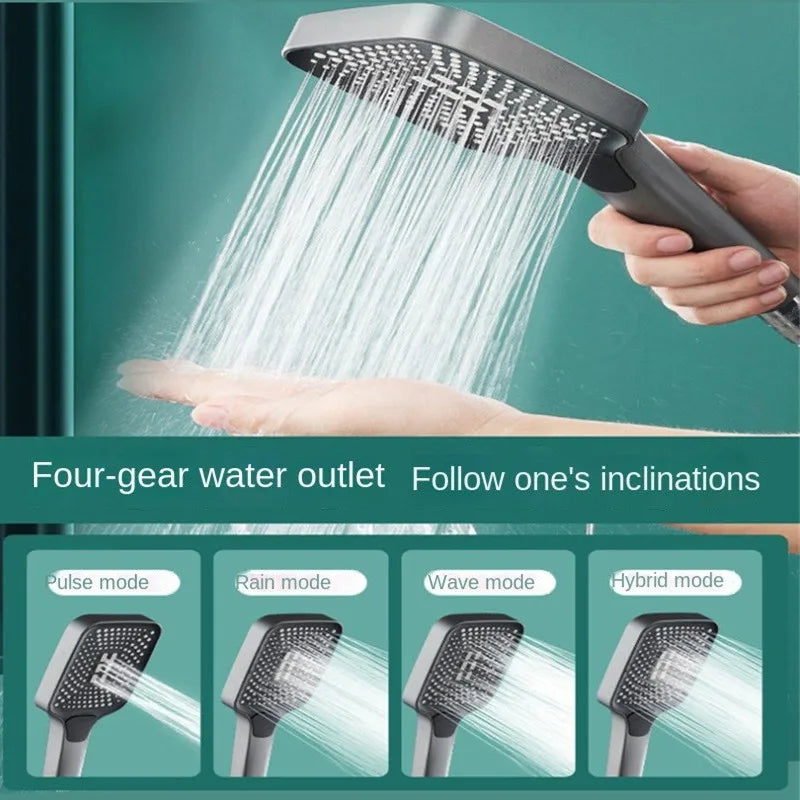 Pommeau de Douche Pluie Tropicale - Economie d'Eau