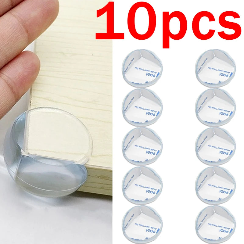 Lot de 10 Protèges Coins de Table en Silicone