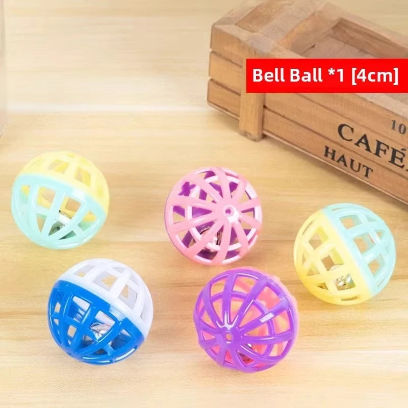 Jouet Puzzle Interactif pour Chat en Feutrine – Jeu de Chasse & Exercice – Balles OFFERTES