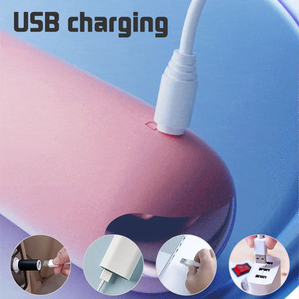 PINKY - Vibromasseur féminin Télescopique - 10 Vibrations