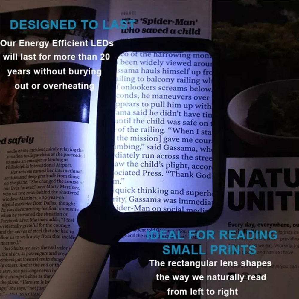 Loupe de Lecture à LED