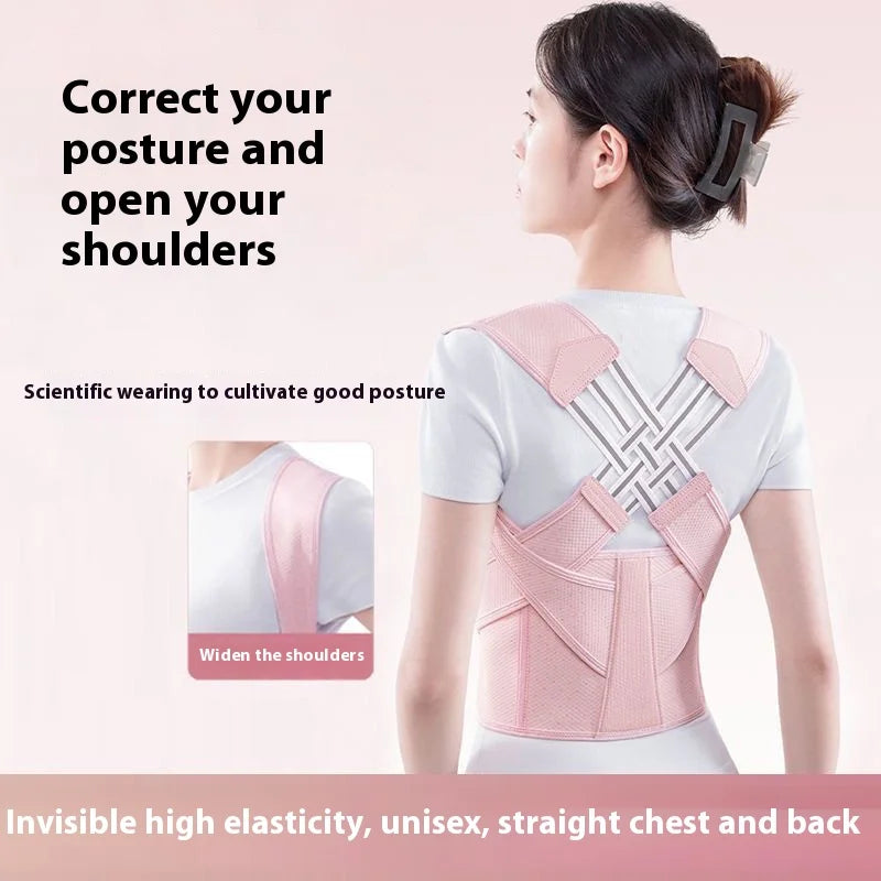 Correcteur de Posture Réglable – Soulage le Mal de Dos