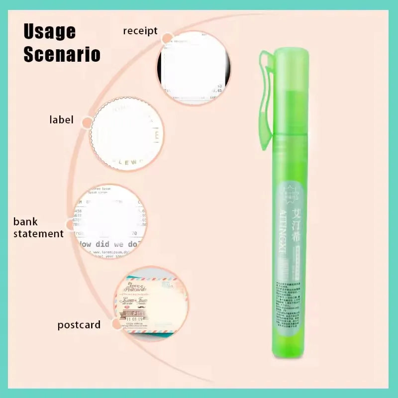 Stylo Pulvérisateur TOP Confidentiality + 2 Solutions Magiques - Effaceur de données