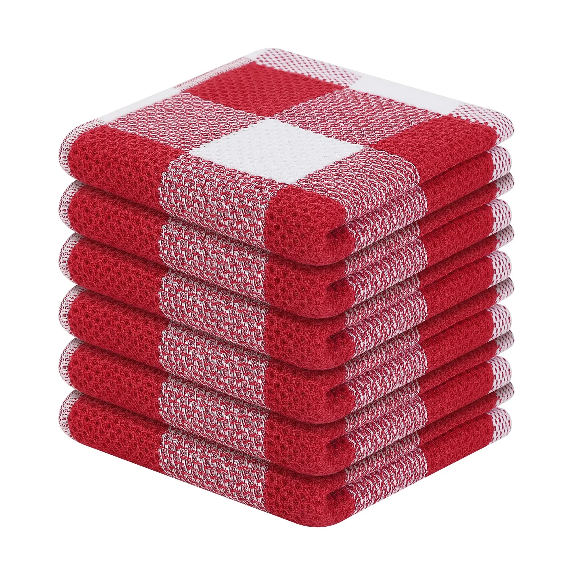 Lot de 6 Torchons 100% Coton