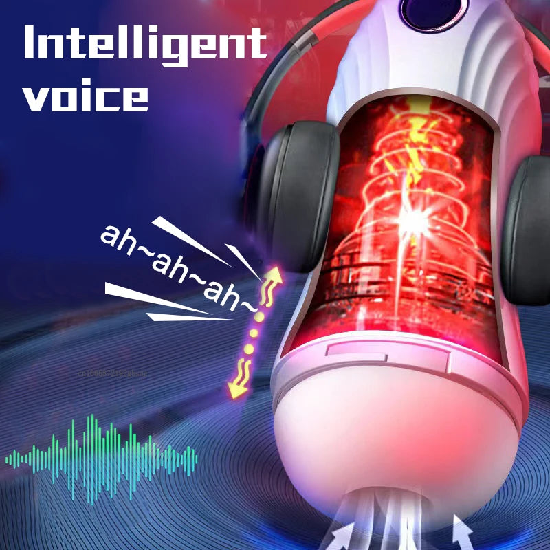 MANIZER 2.0 - Masturbateur vibrant et aspirant