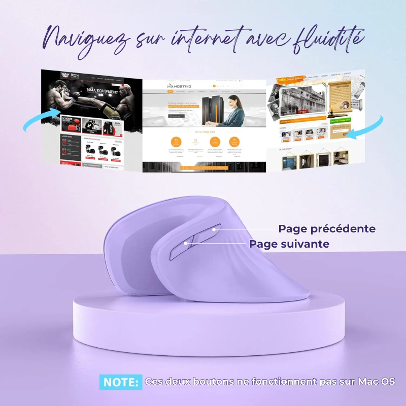 Ergonomic Wireless Pain-Relief Mouse