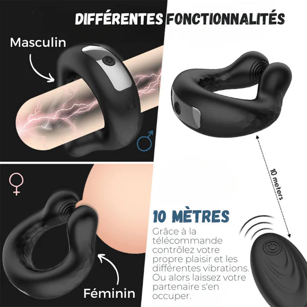 Anneau Vibrant Silicone