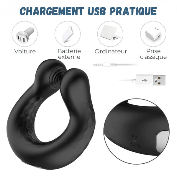 Anneau Vibrant Silicone