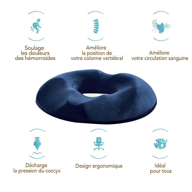 Coussin Donut pour le Coccyx