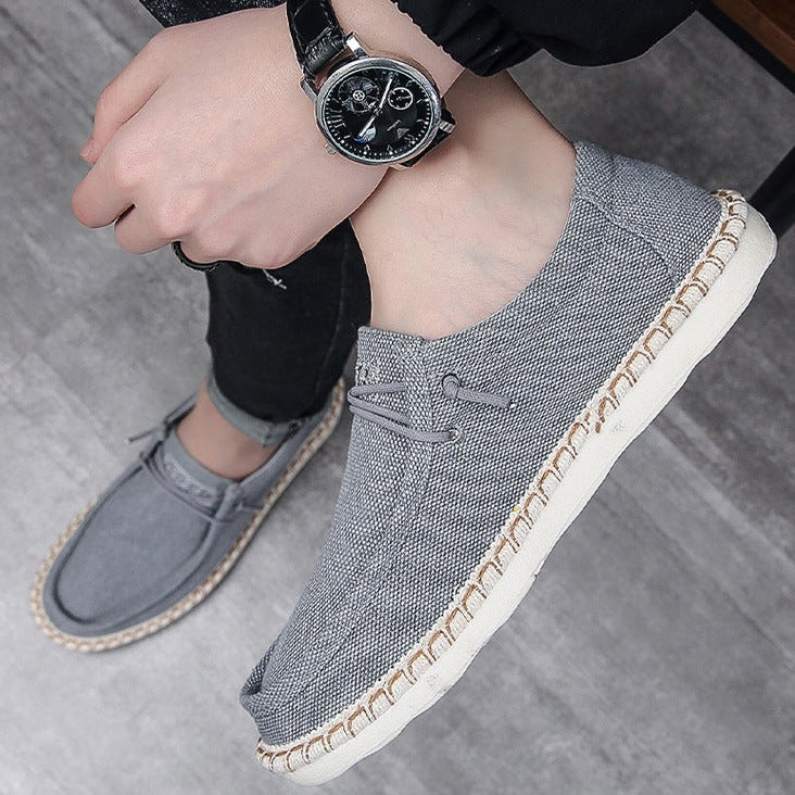 Chaussures en Toile Denim Demi Saison