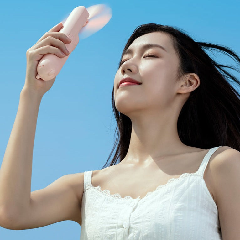 Ventilateur de Poche Lampe + Batterie