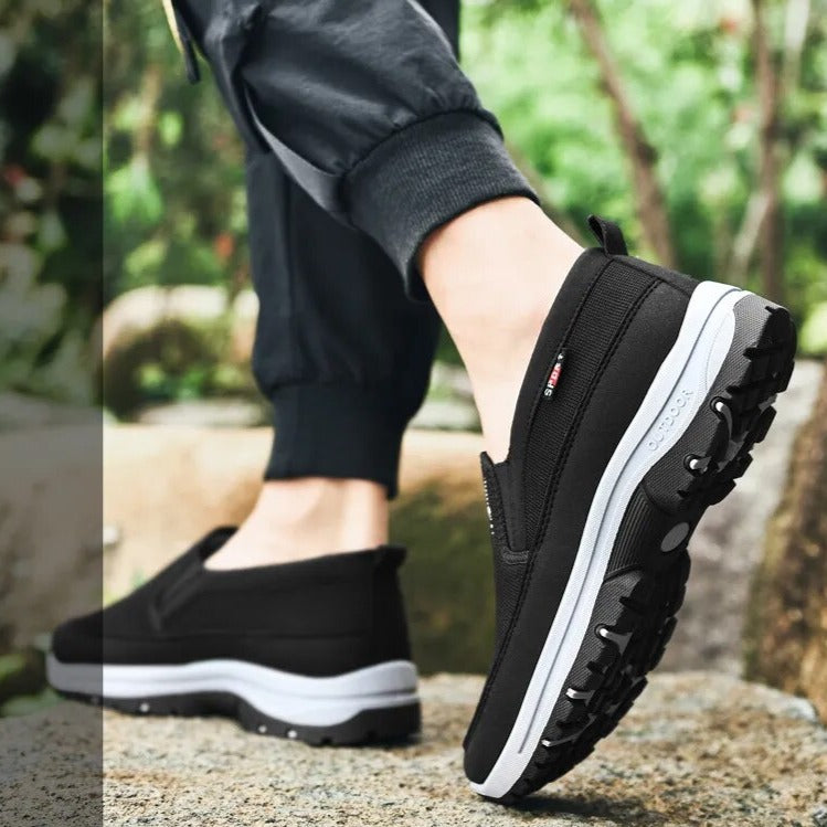 Mocassins décontractés et souples en maille