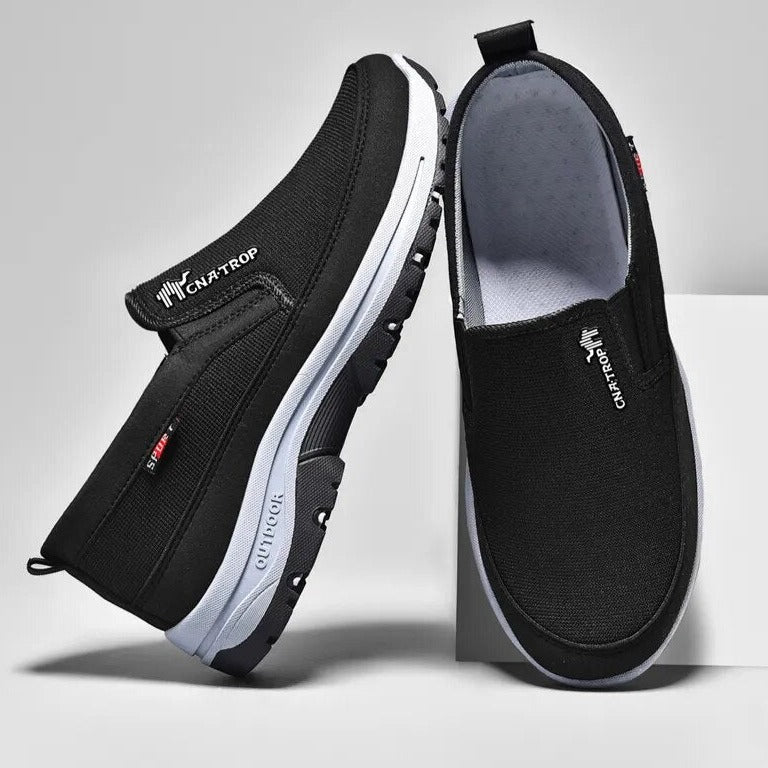 Mocassins décontractés et souples en maille