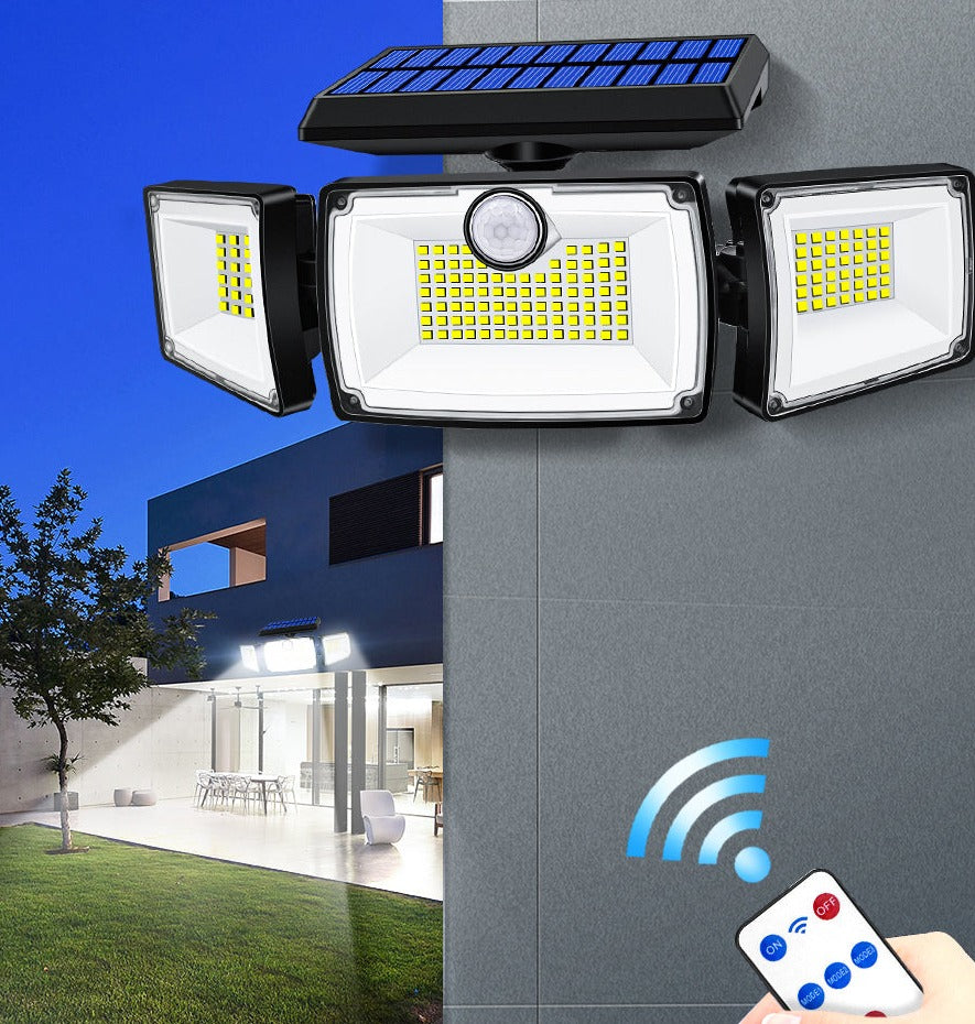 Lampe Solaire 3 Panneaux
