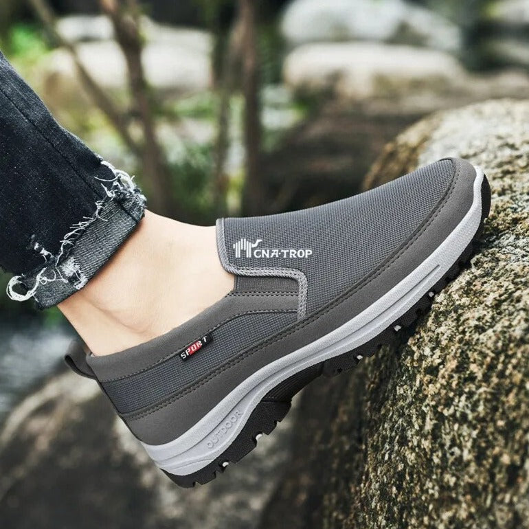 Mocassins décontractés et souples en maille