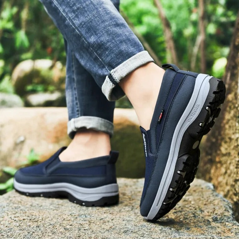 Mocassins décontractés et souples en maille