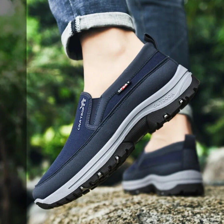 Mocassins décontractés et souples en maille