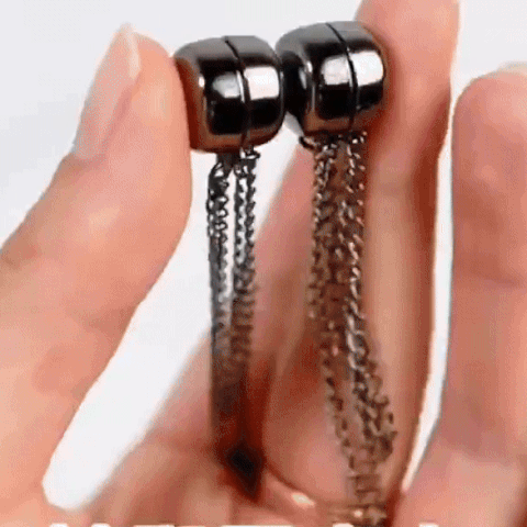 12x Chaîne Magnétique pour Vêtements et Ourlets