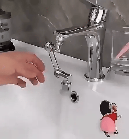 Extension de Robinet Rotative et Universelle