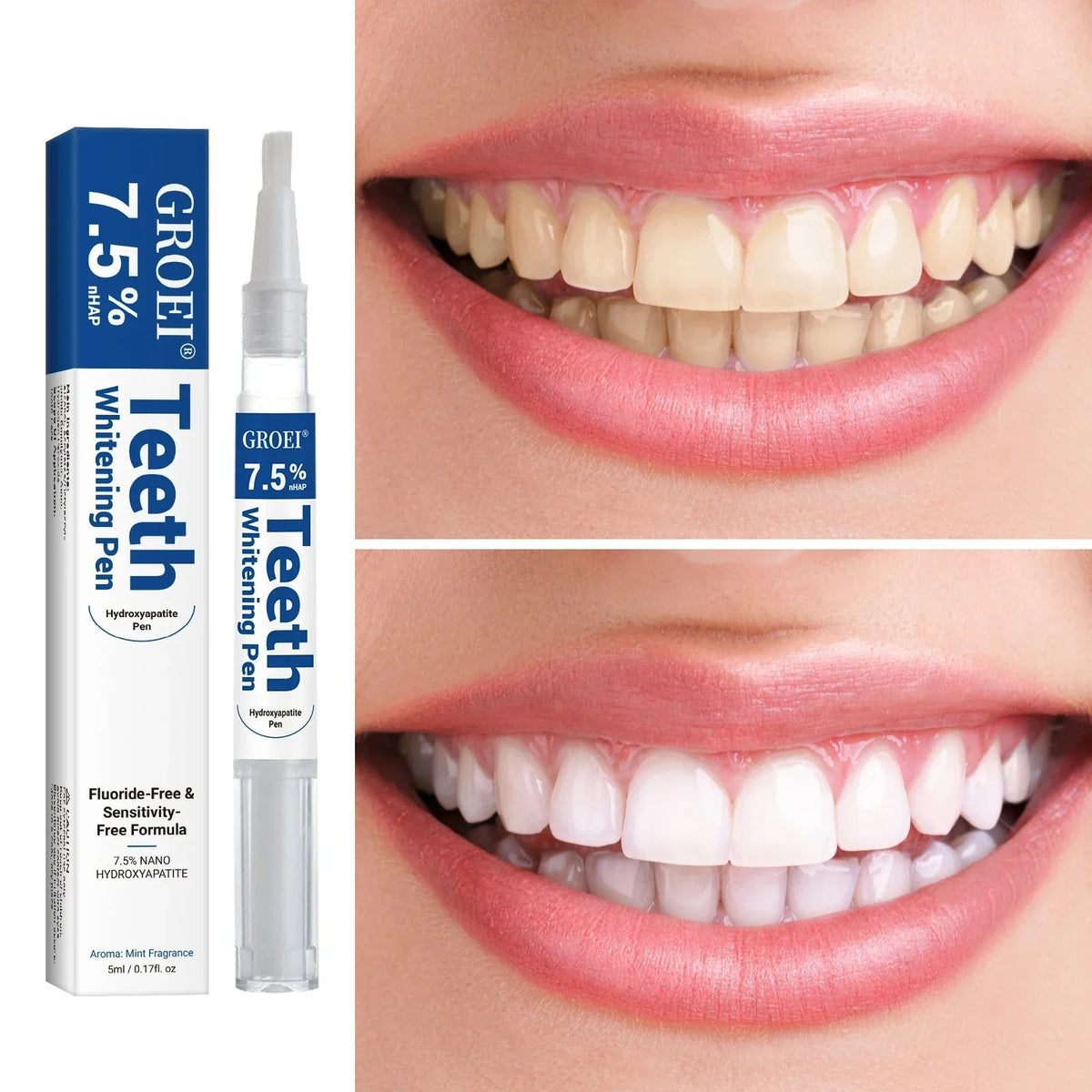 Lápiz blanqueador dental