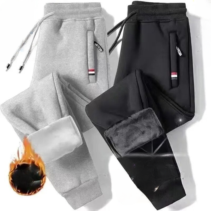 Lot de 2 Joggings Fourrés