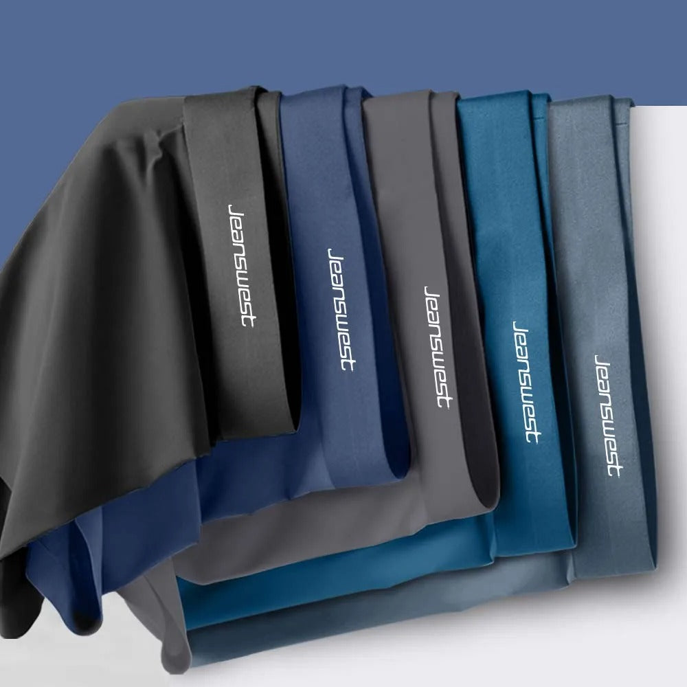 Lot de 5 boxers en soie glacée