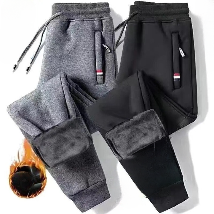 Lot de 2 Joggings Fourrés