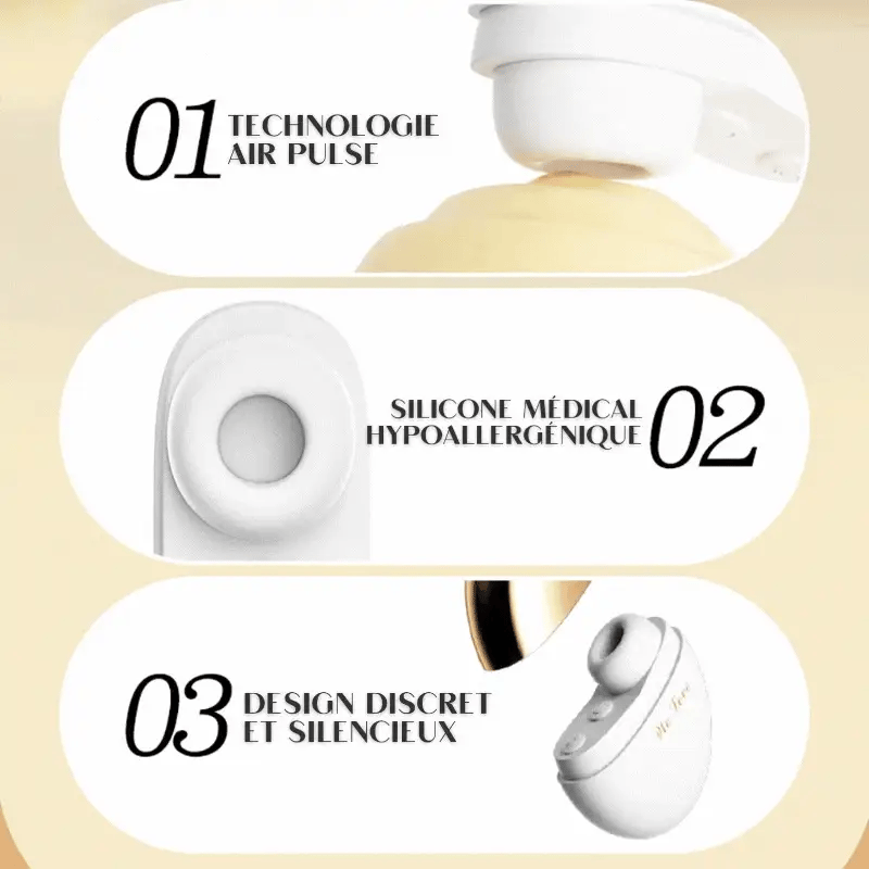 WELOVE - Stimulateur clitoridien 10 Modes de Succion