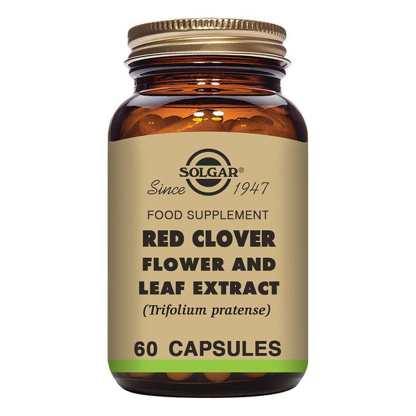 Extrait de fleur et de feuille de trèfle rouge Solgar (60 Capsules)