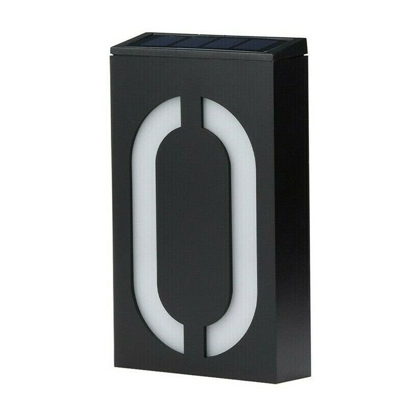 Numéro de maison solaire