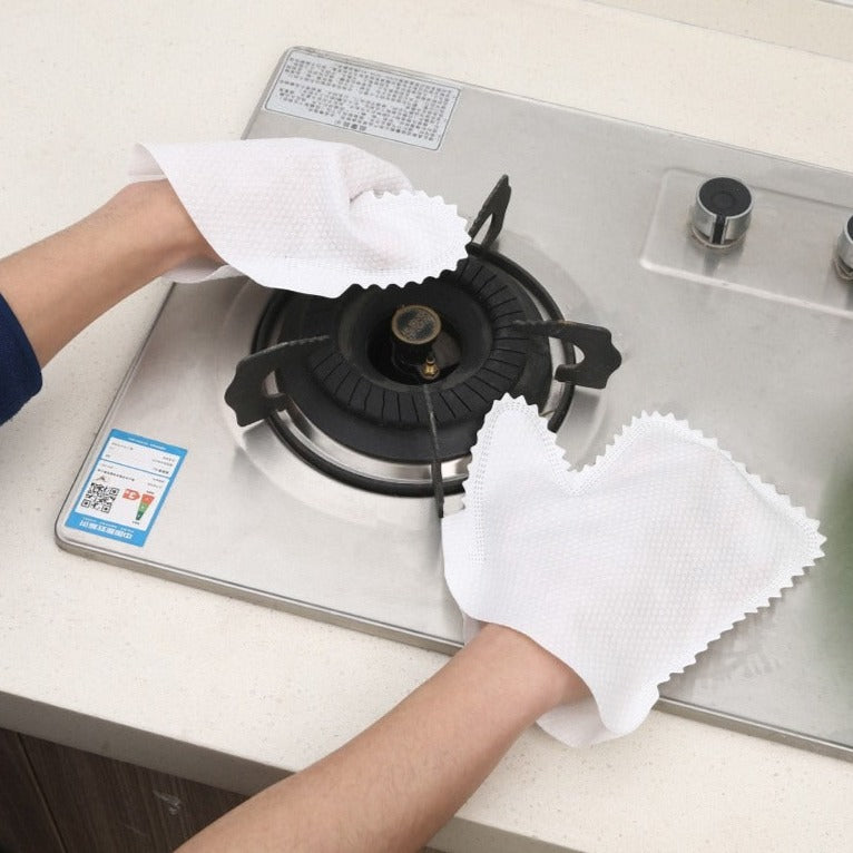Lot de 30 gants doux de dépoussièrage