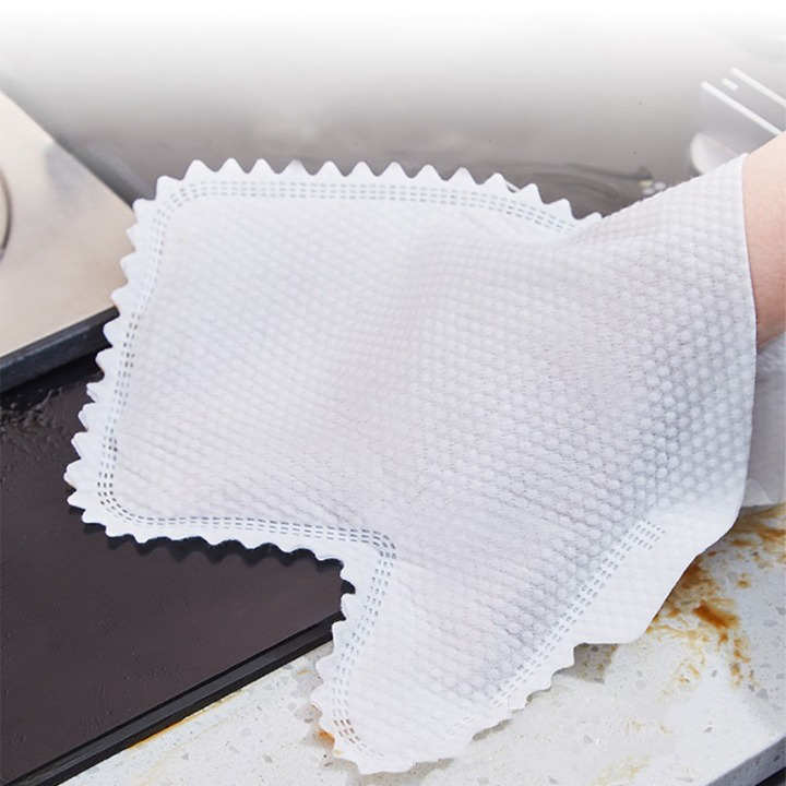 Lot de 30 gants doux de dépoussièrage
