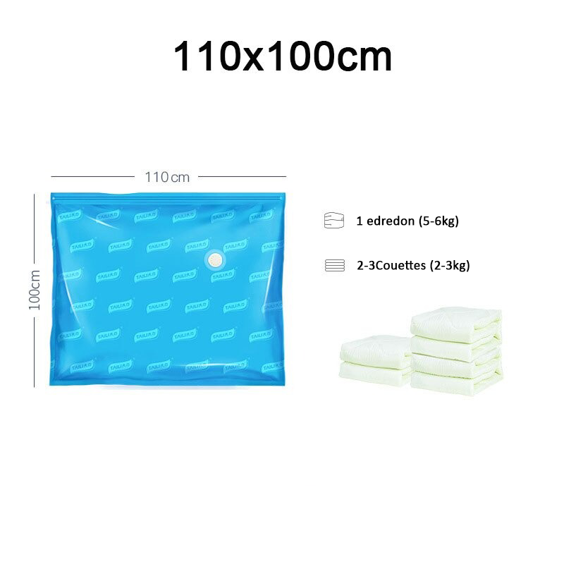 2x Sac gain de place compressé