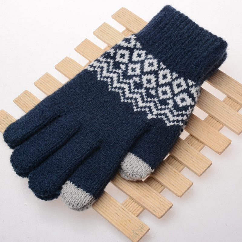 Gants en Laine Tactiles