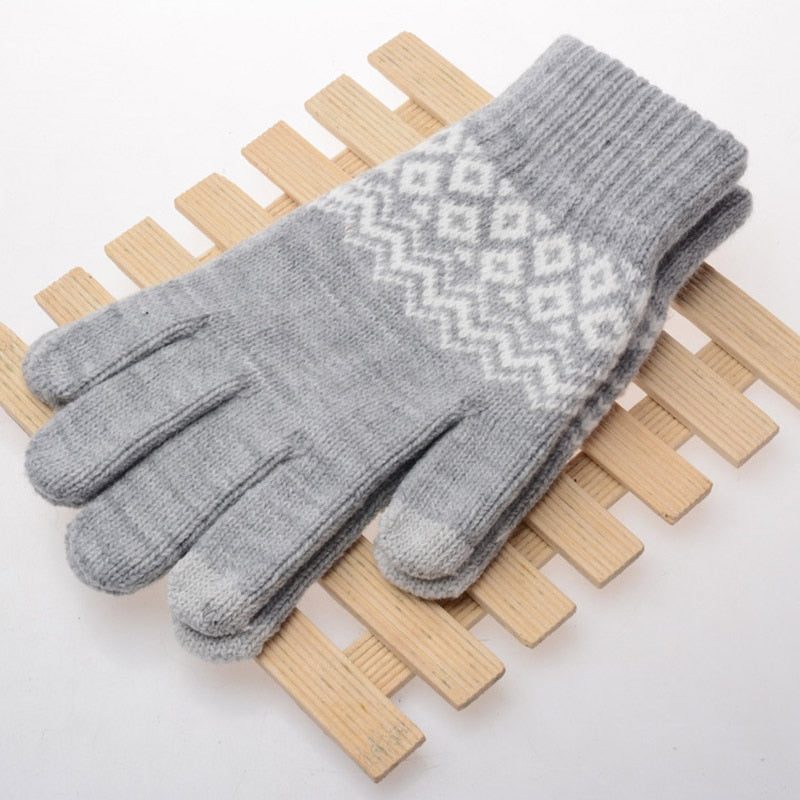 Gants en Laine Tactiles
