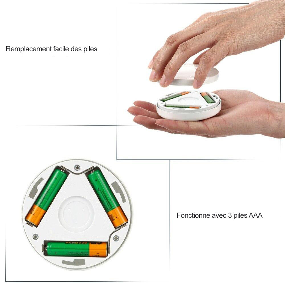 Veilleuse nocturne à détecteur de mouvement (Lot de 3)