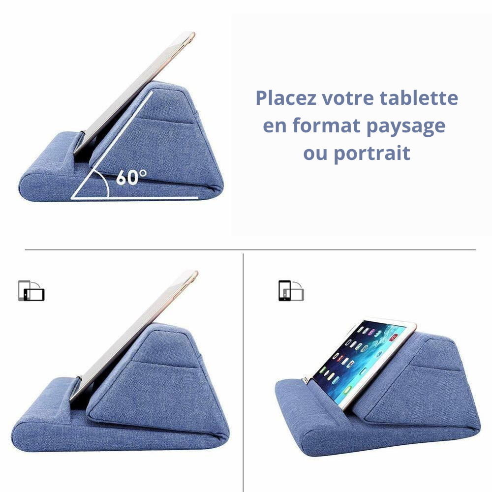 NOUVEAU - Coussin support de tablette