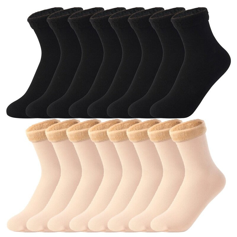 Lot de 8 Chaussettes Thermiques