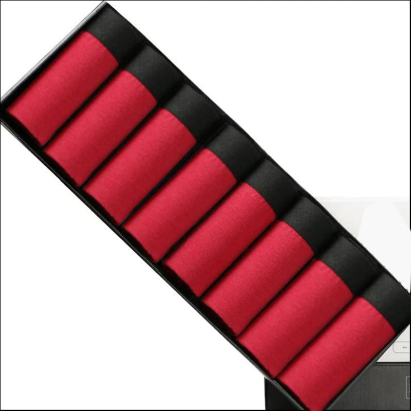 NOUVEAU - Lot de 8 boxers respirants en coton