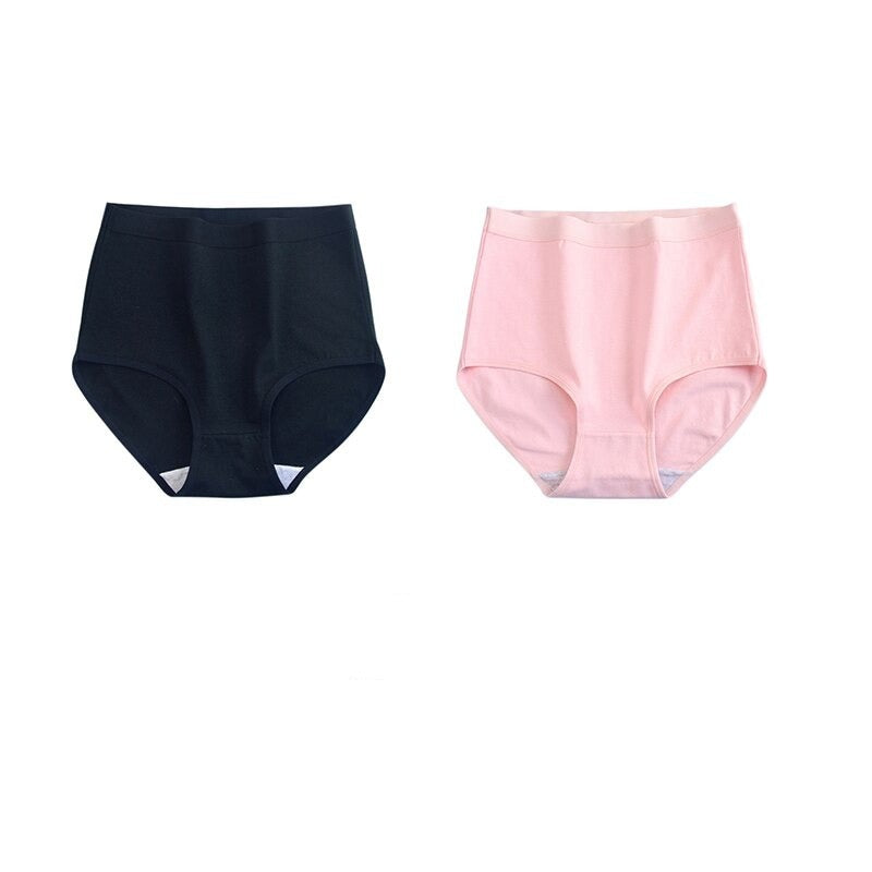 Lot de 2 Culottes Hautes en Coton