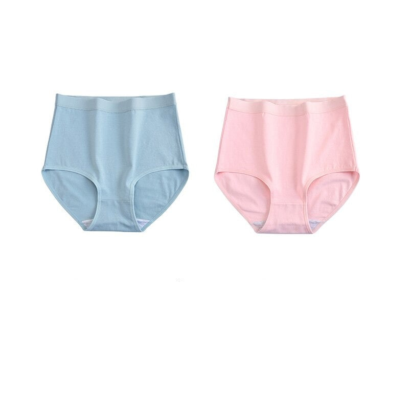 Lot de 2 Culottes Hautes en Coton