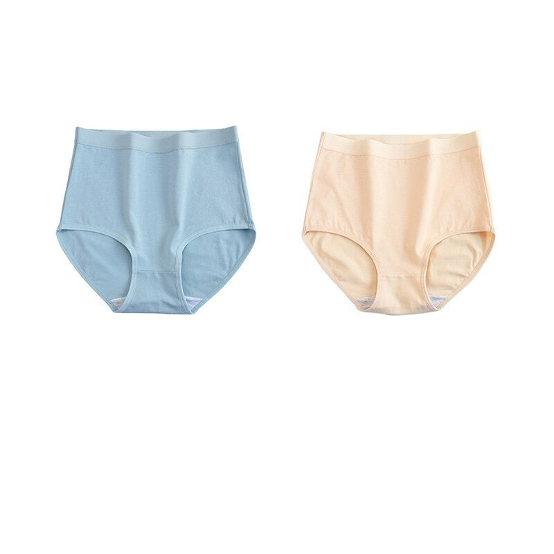 Lot de 2 Culottes Hautes en Coton