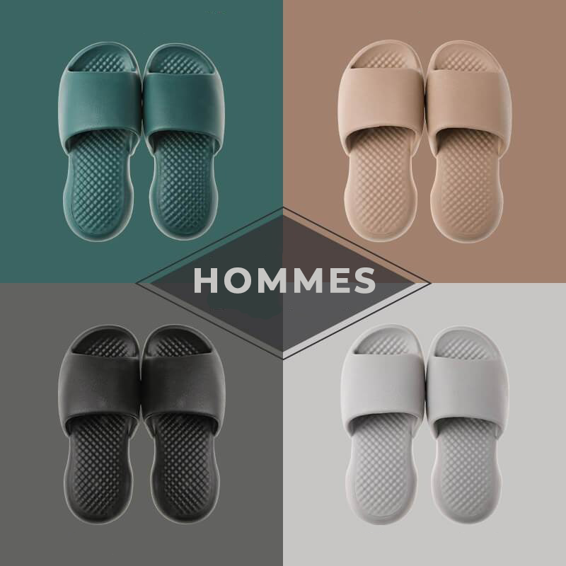 Claquettes antidérapantes