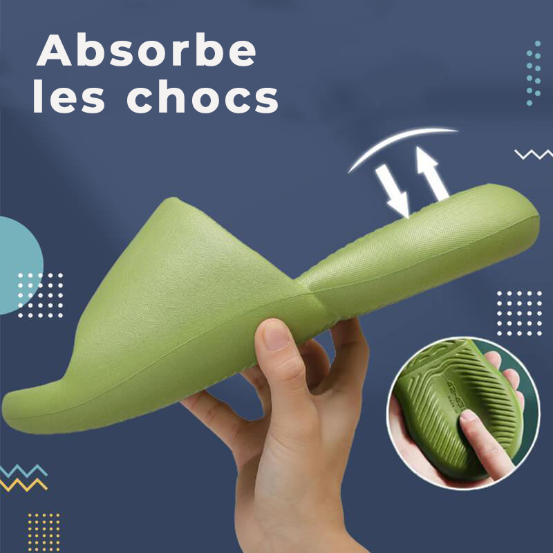 Claquettes antidérapantes