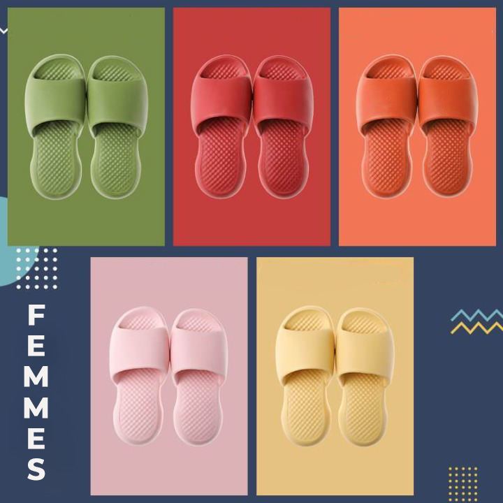 Claquettes antidérapantes