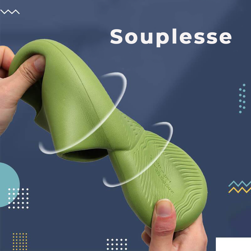 Claquettes antidérapantes