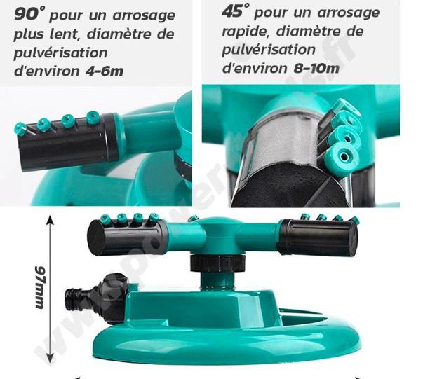 Arroseur Automatique Multi-jet 360