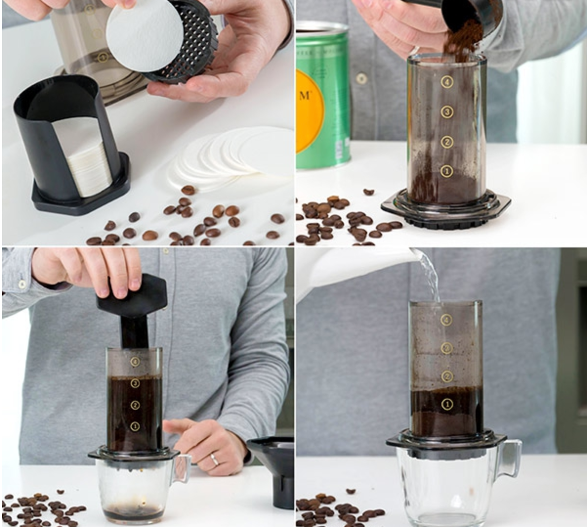 Cafetière à Pression Manuelle