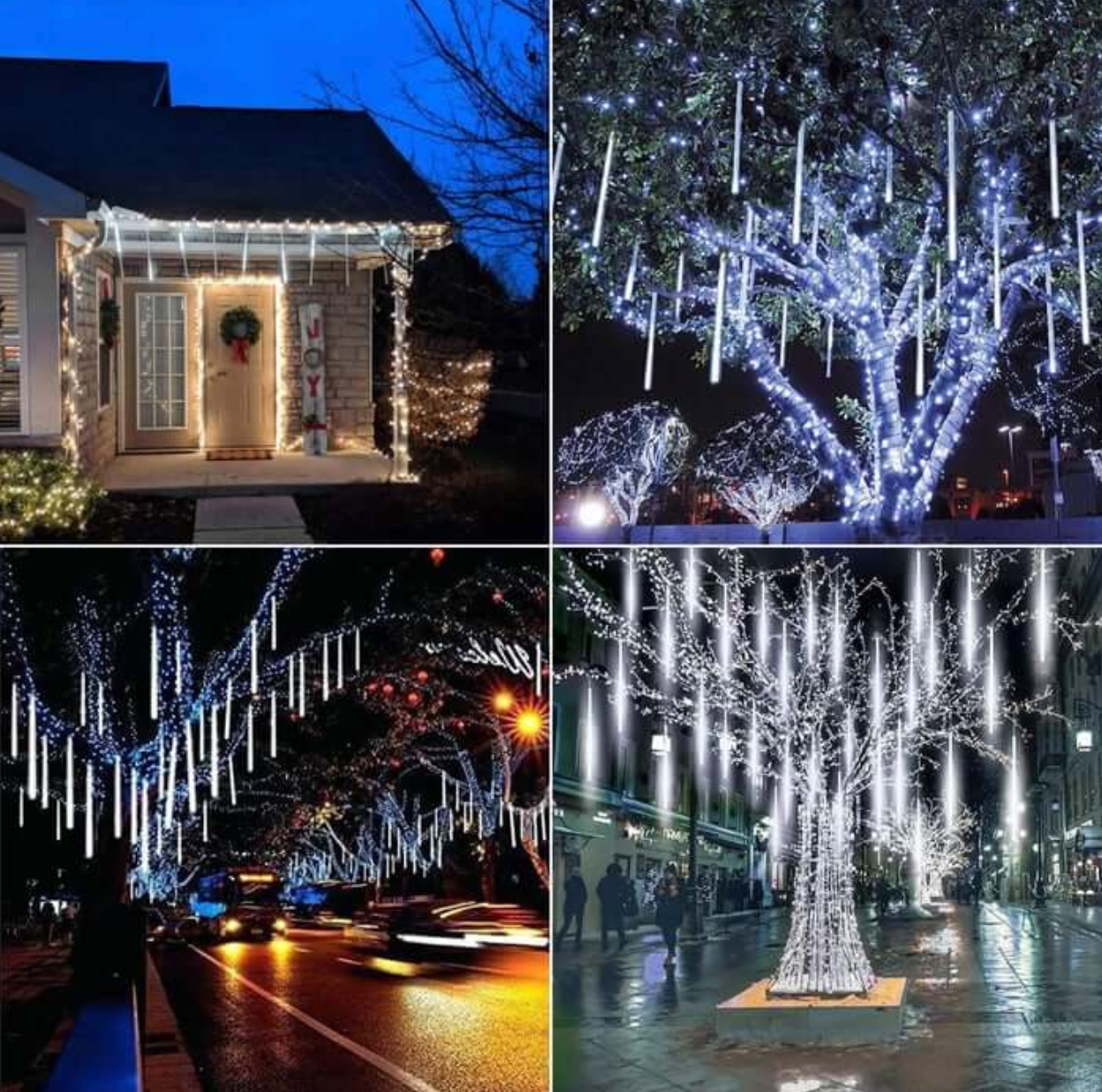 Guirlande Stalactite de Noël Solaire