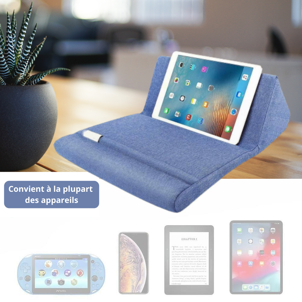 NOUVEAU - Coussin support de tablette